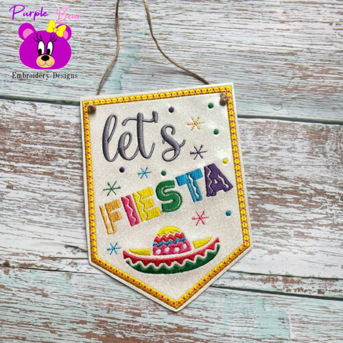 Let's Fiesta, Hanger, 3 sizes
