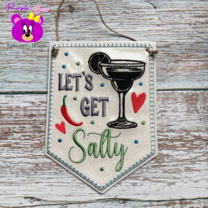 Let's Get Salty, Hanger, 3 sizes