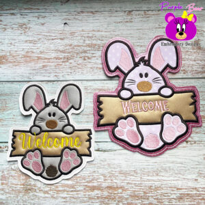 Cute Bunny hanger 4 sizes