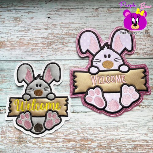 Cute Bunny hanger 4 sizes