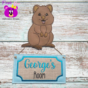 Quokka Door Sign, 4 Sizes