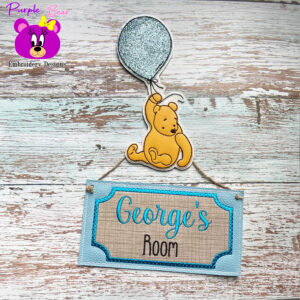 Old Bear Door Sign, 4 Sizes