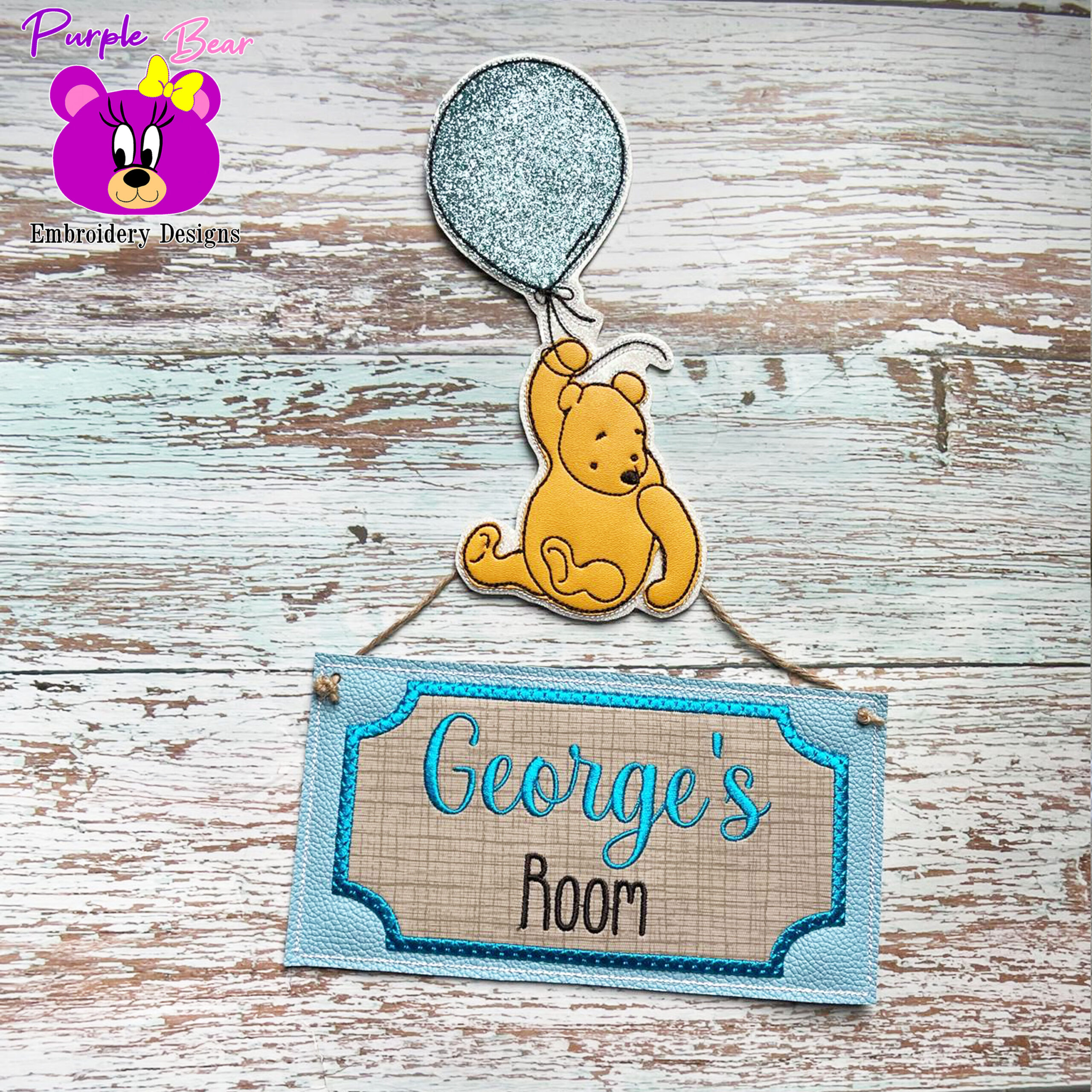 Old Bear Door Sign, 4 Sizes