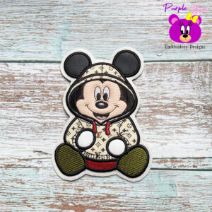 Hoodie Mouse, Mr, 4 Sizes