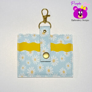 Scalloped Card Wallet