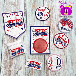 250 Years of USA Bundle 9 designs