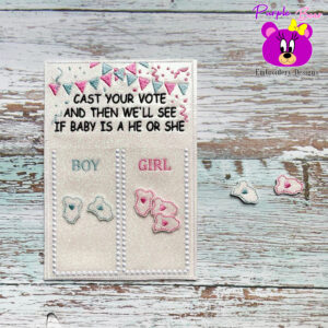 Gender Reveal Game 3 Sizes