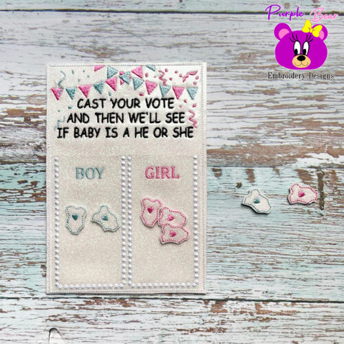 Gender Reveal Game 3 Sizes