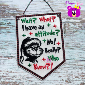 Attitude Christmas, Hanger 3 Sizes
