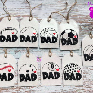Dad Tag Set 9 Designs