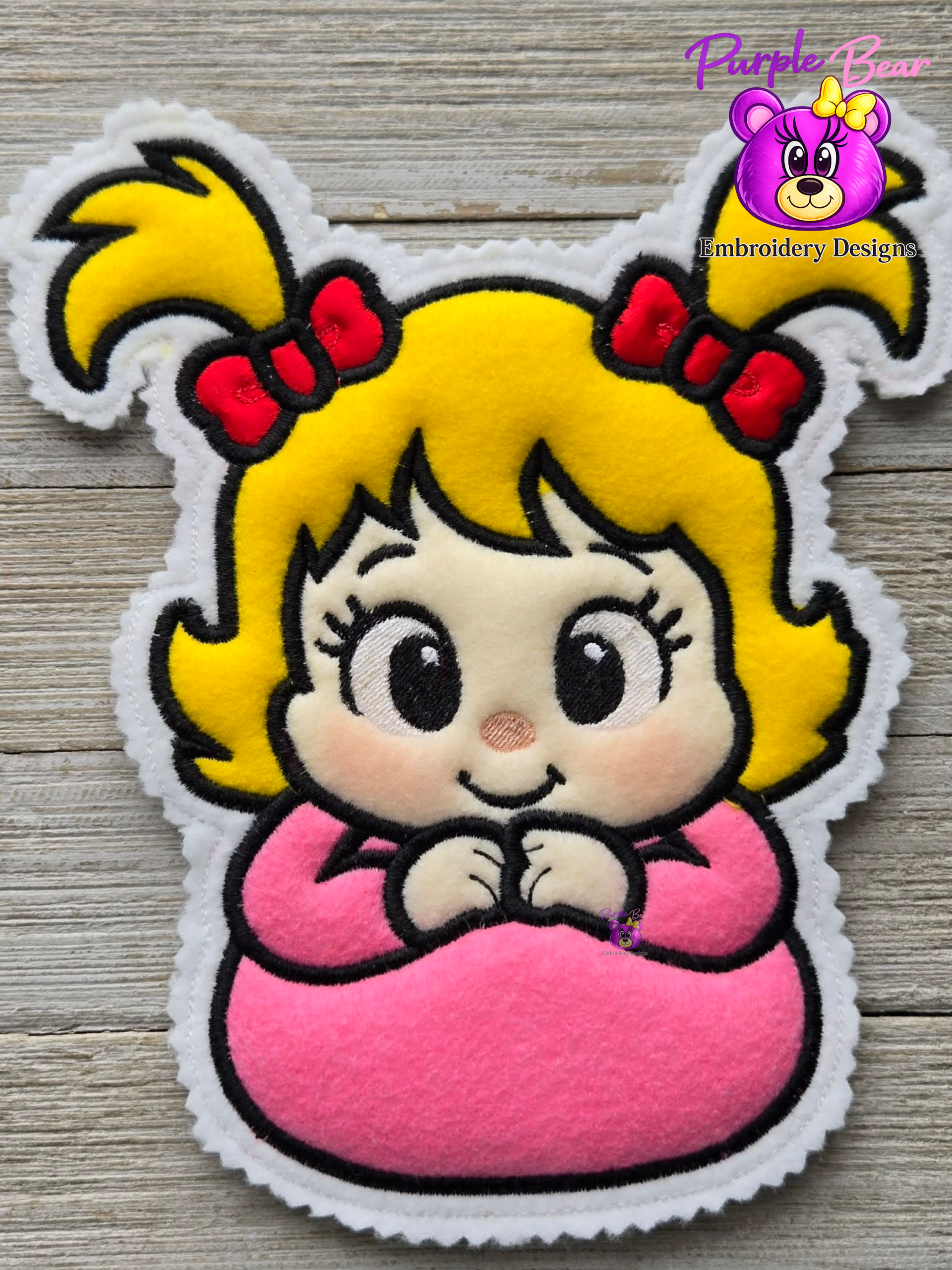 Little Girl Who Tea Towel Holder, 4 Sizes