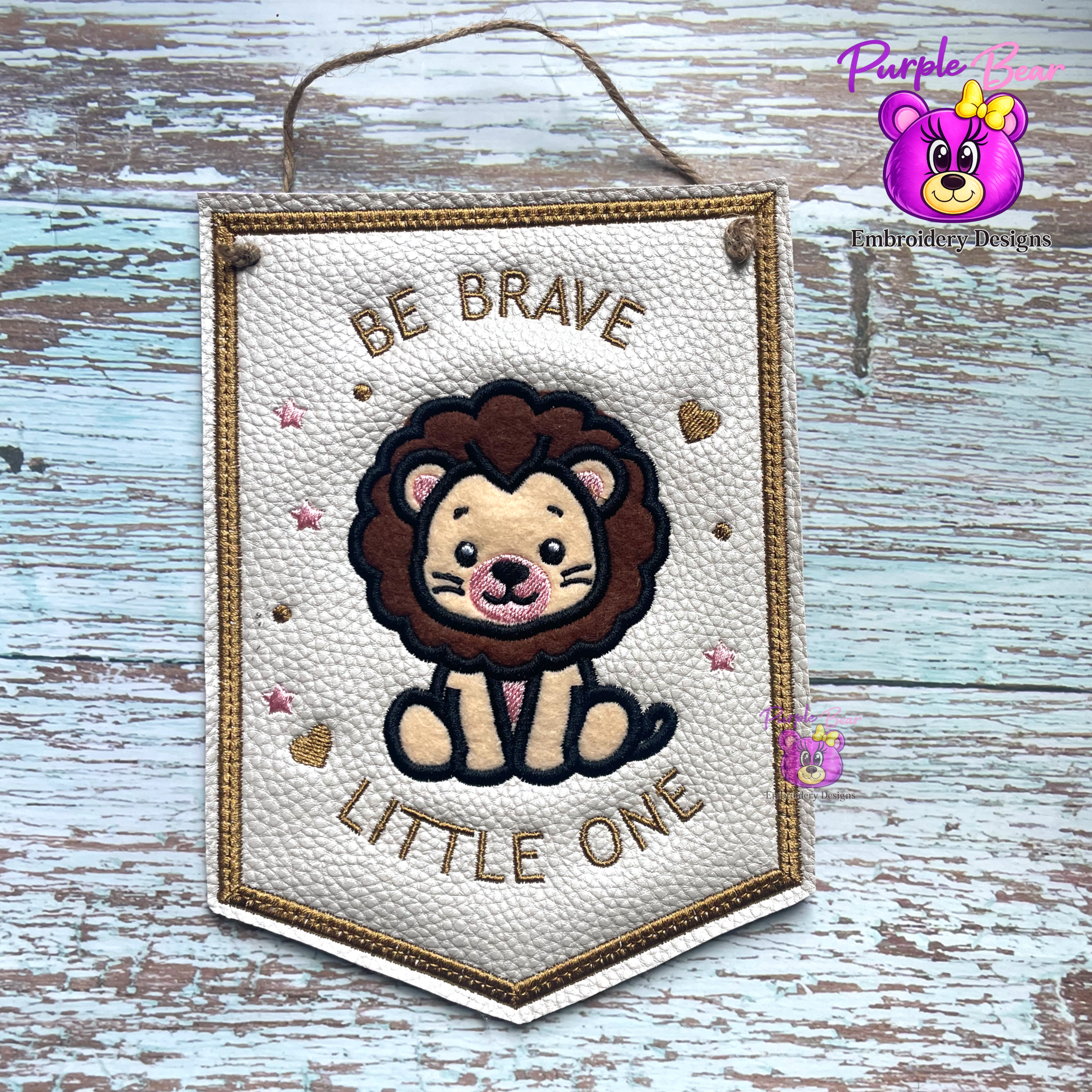 Be Brave, Hanging Sign - 4 Sizes