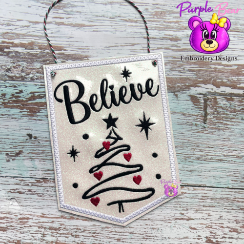 Believe Hanger 4 Sizes