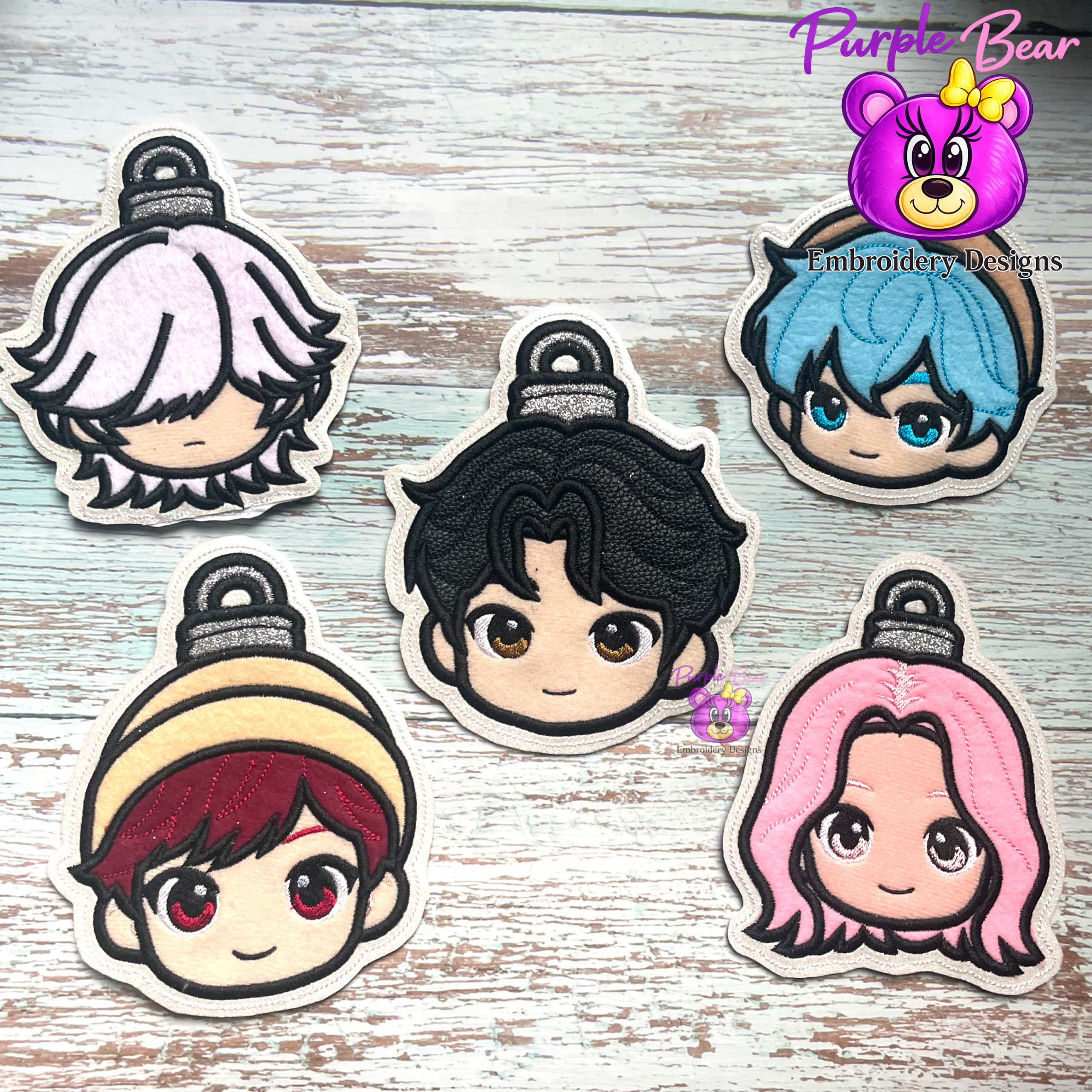 K-Pop Boys Ornaments 3 sizes