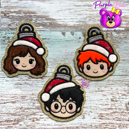 Wizard Ornaments 3 sizes