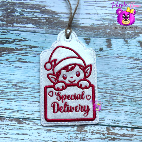 Special Delivery, Elf Gift Tag