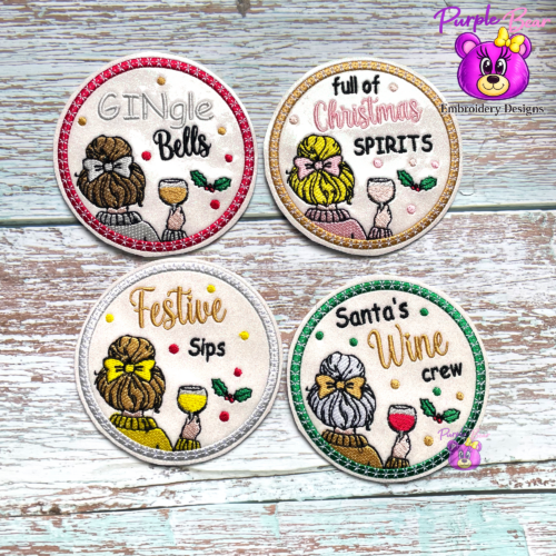 Festive Sips Coaster Set