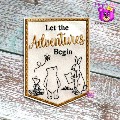 Let the Adventures Begin, Hanger 4 Sizes